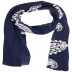 Cotton Printed Stole - Royal Blue